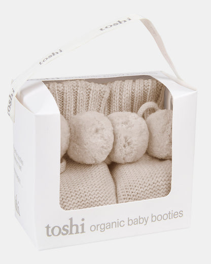 Organic Booties Yummy Oatmeal
