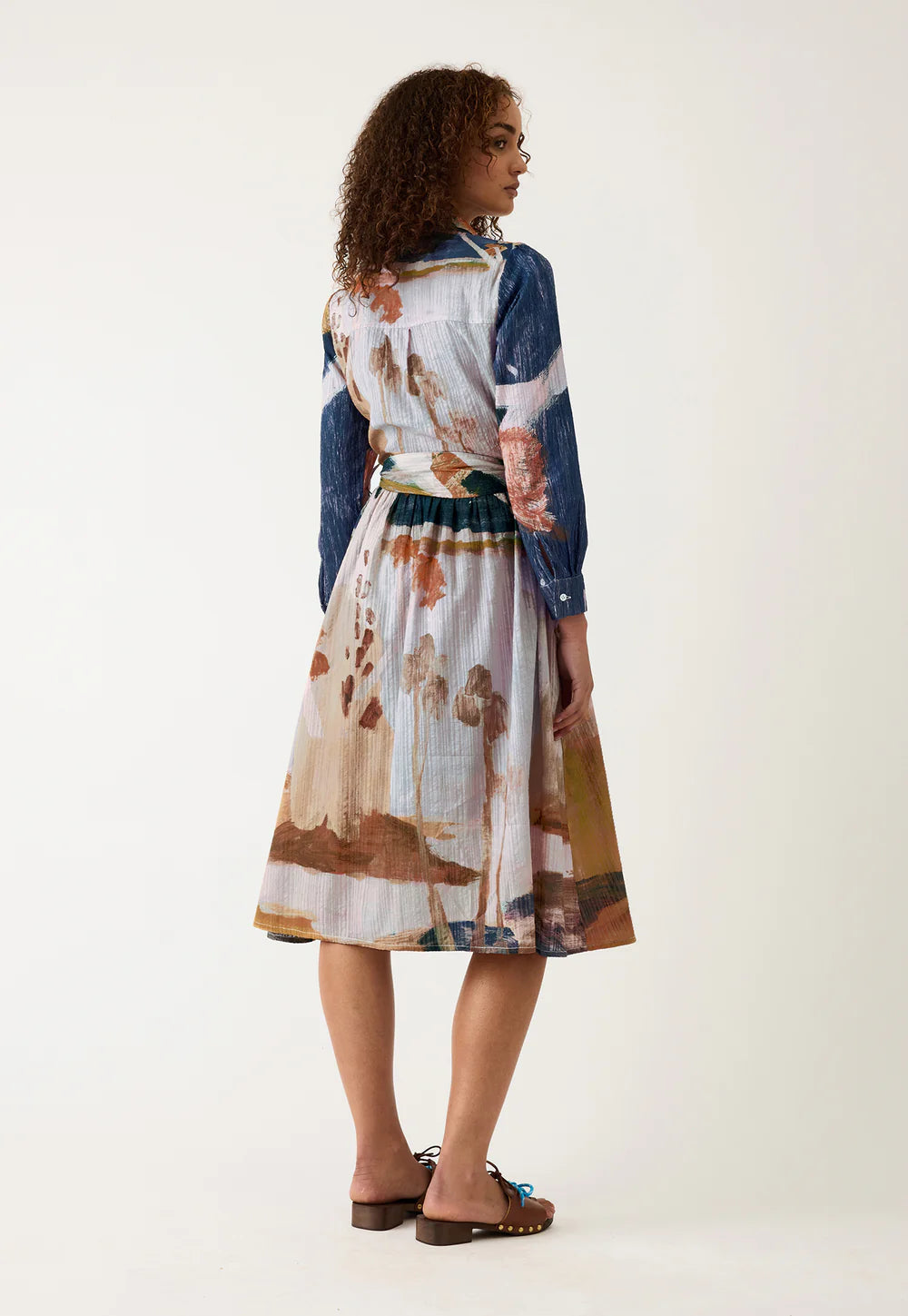 Nancybird Delphi Dress - Night Herons