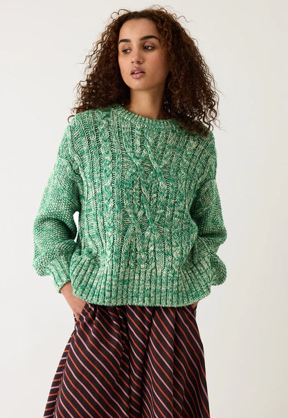 Nancybird Gigi Cable Knit - Emerald