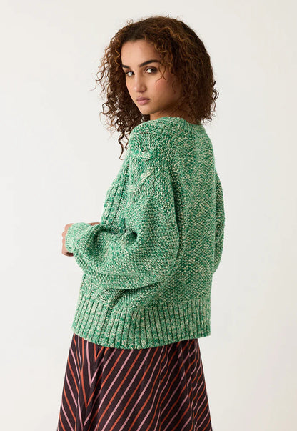 Nancybird Gigi Cable Knit - Emerald