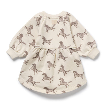 Little Unicorn Organic Terry Sweat Dress
