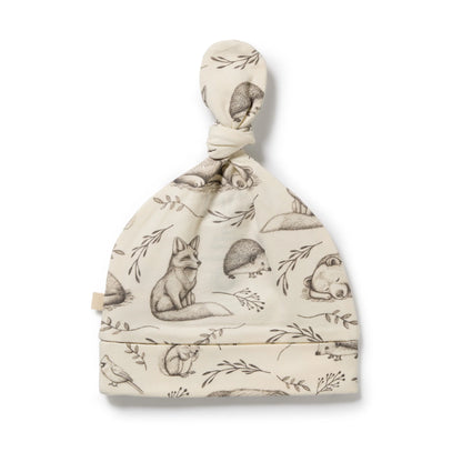 Foxglove Forest Organic Knot Hat