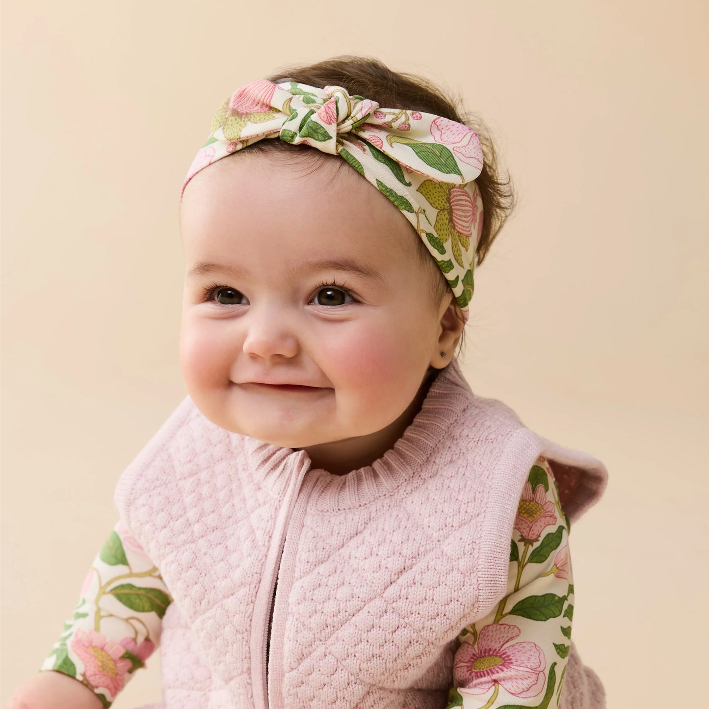 Marshmellow Organic Knitted Bubble Vest