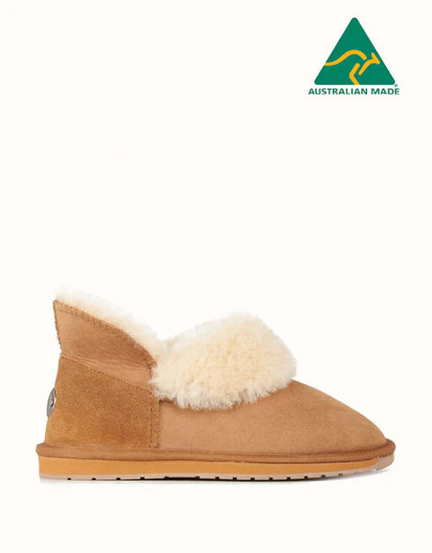 Platinum Mintaro Slippers - Chestnut