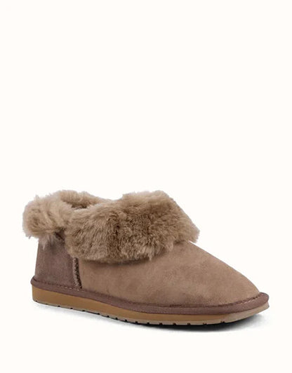 Platinum Mintaro Slippers - Mushroom