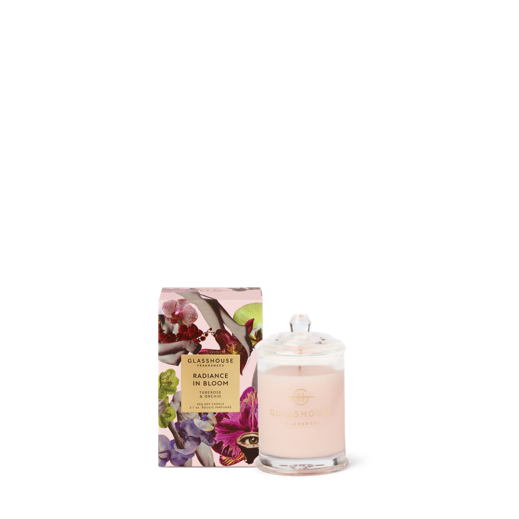Glasshouse Radiance in Bloom Candle - 60g