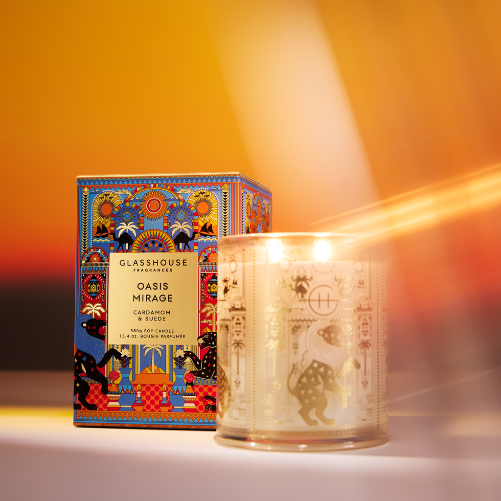 Glasshouse Oasis Mirage Candle 380g