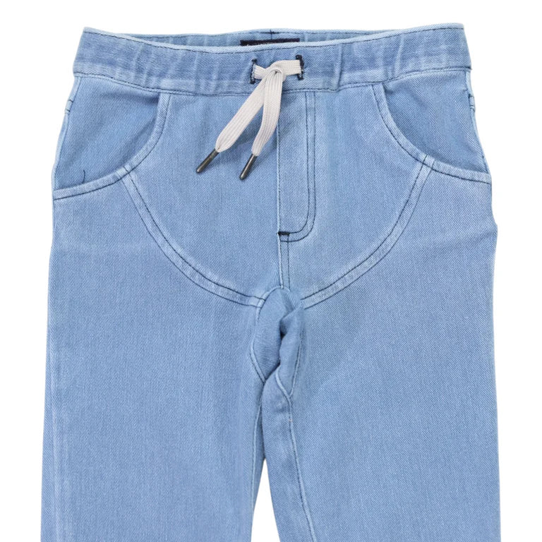 Korango Denim Drawstring Pant | Light