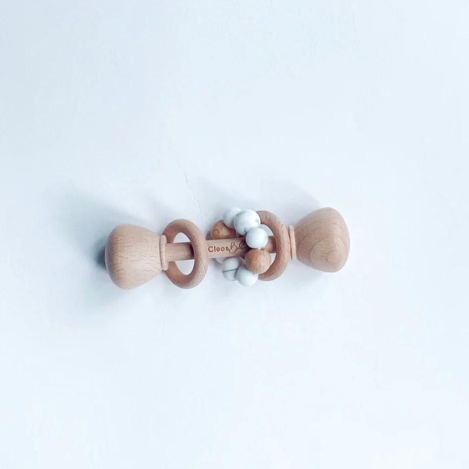 Sensory Baby Rattles 4 Colours