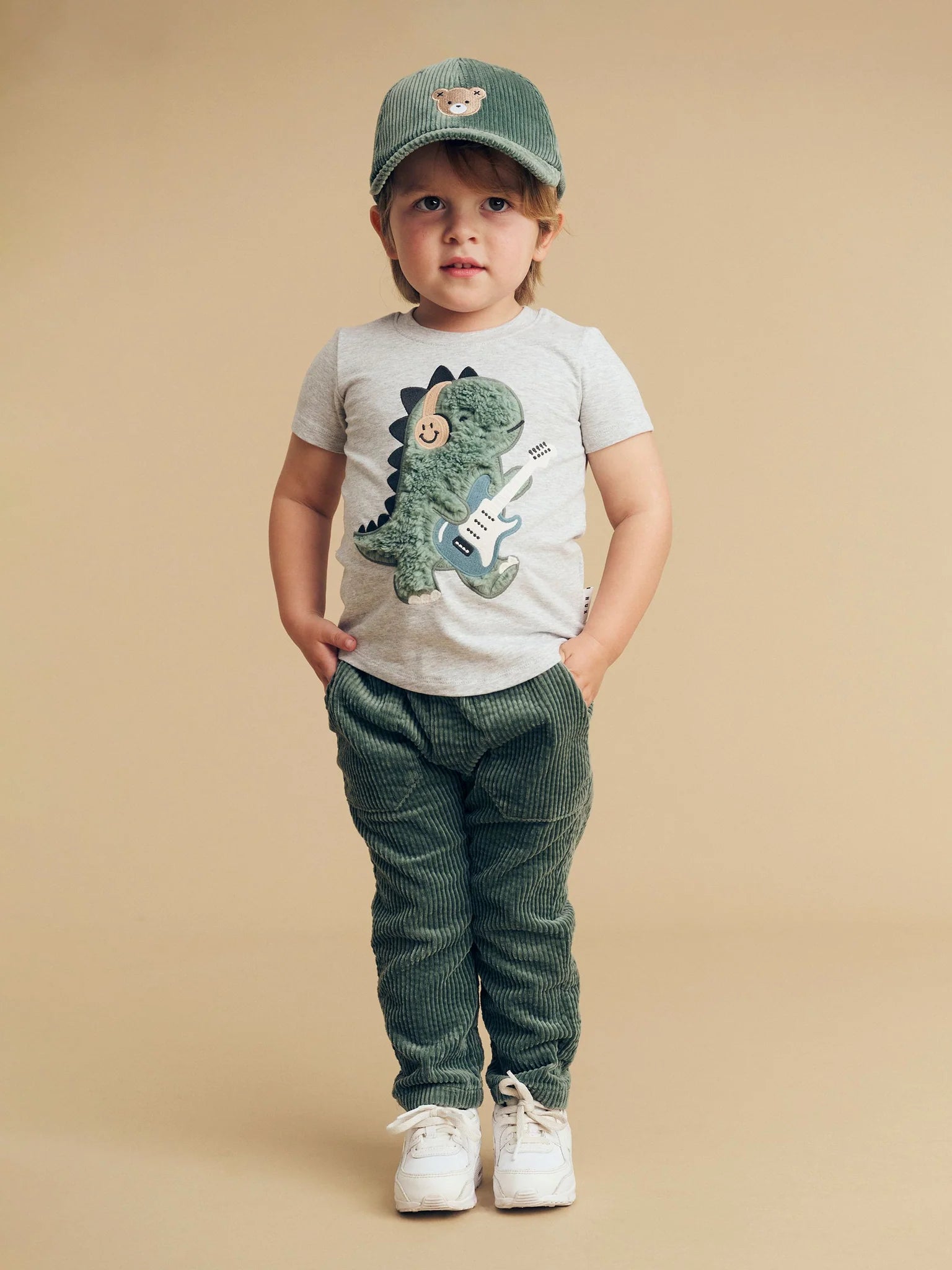 Huxbaby Cord Pant - Light Spruce
