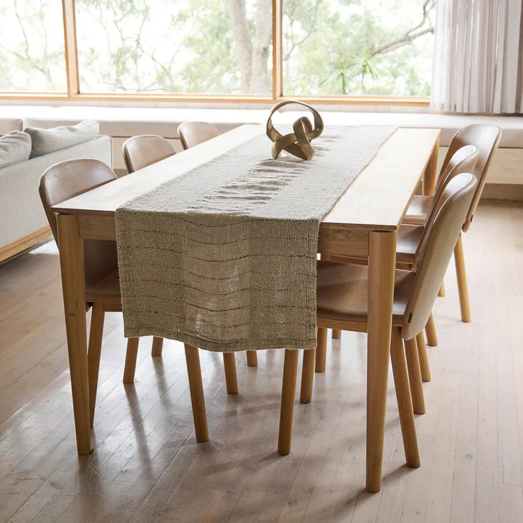 Mayla Linen Runner - Natural