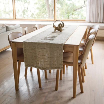 Mayla Linen Runner - Natural