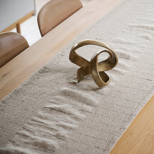 Mayla Linen Runner - Natural