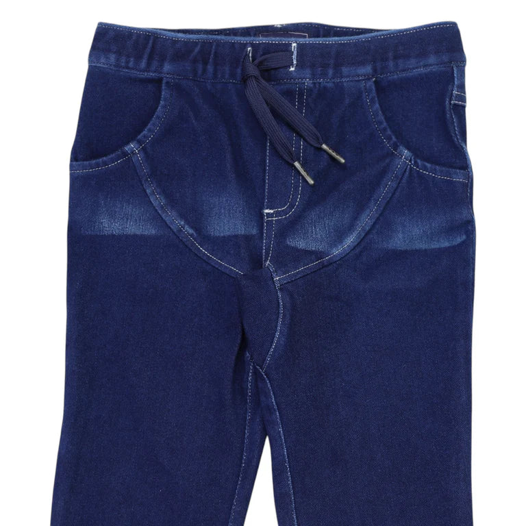 Korango Denim Drawstring Pant | Dark