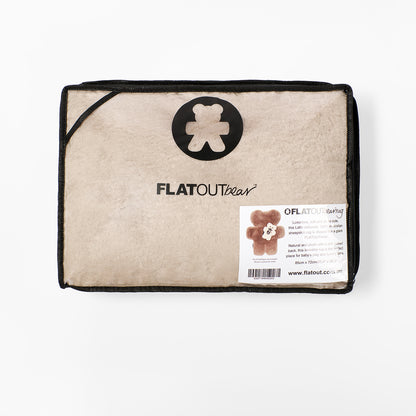 FLATOUT Bear Rug - Latte