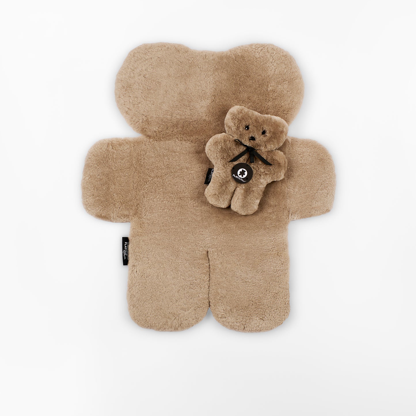 FLATOUT Bear Rug - Latte