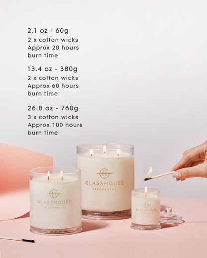 Glasshouse Music City Magic - 380g Candle
