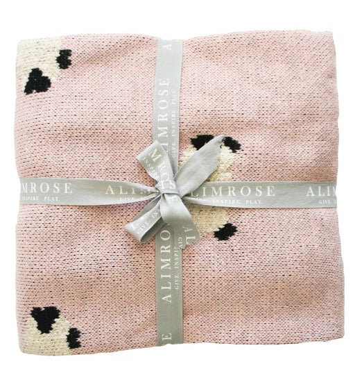 Baa Baa Baby Blanket - Pink