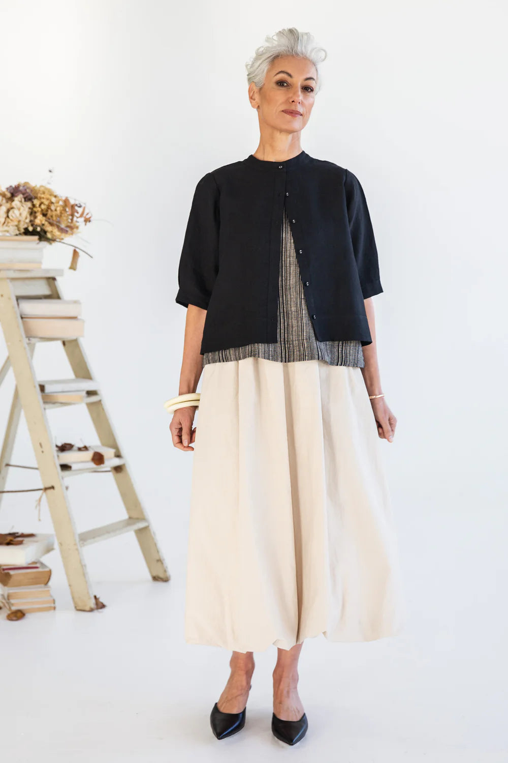 Eva's Sunday Loretta Top - Black