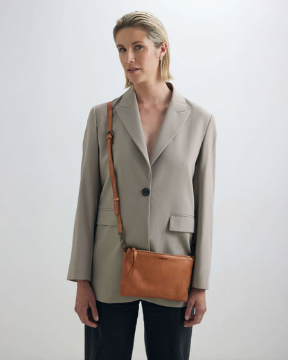 Juju & Co. Monterey Crossbody Tan