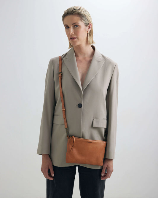 Juju & Co. Monterey Crossbody Tan