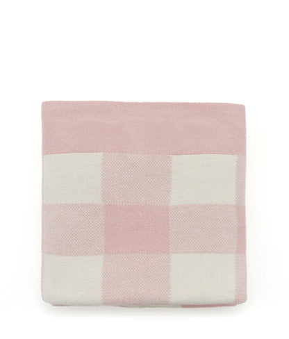 Gingham Baby Blanket - Pink