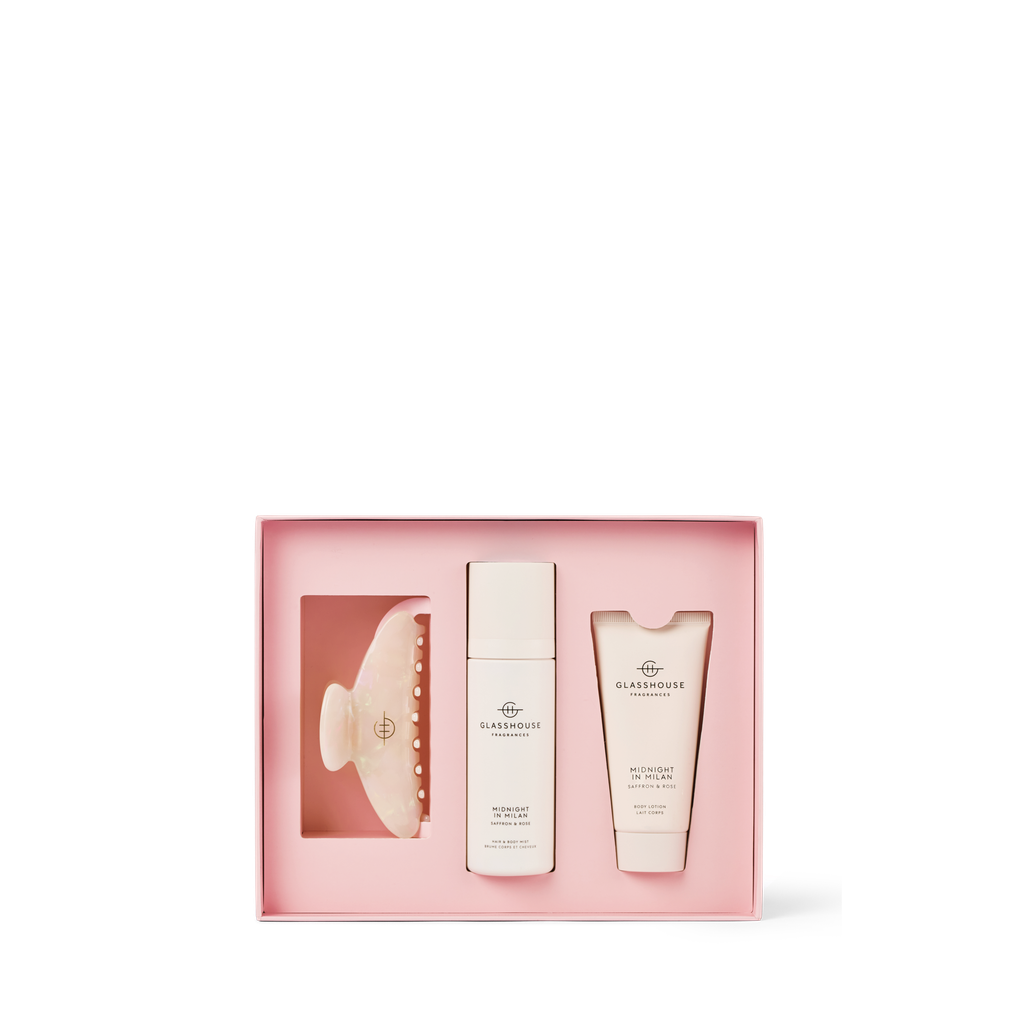 Glasshouse Midnight in Milan Hair & Body Gift Set