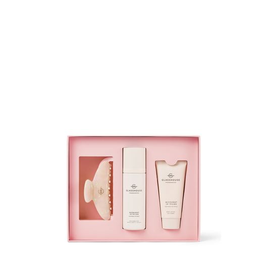 Glasshouse Midnight in Milan Hair & Body Gift Set