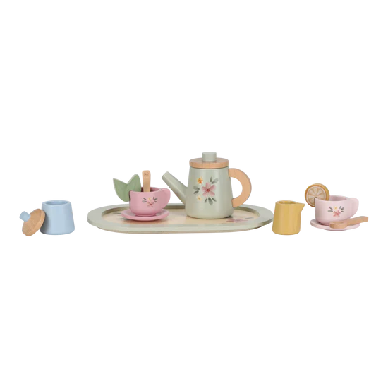 Wooden Tea Set