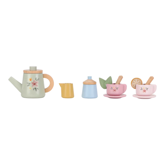 Wooden Tea Set