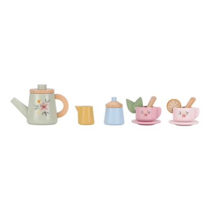 Wooden Tea Set