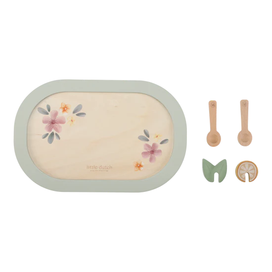 Wooden Tea Set