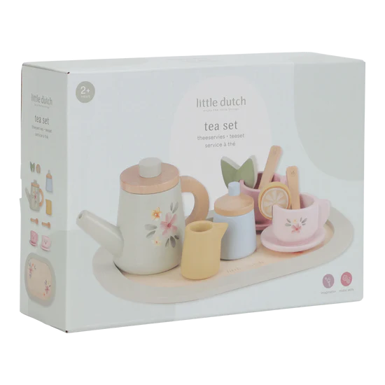 Wooden Tea Set