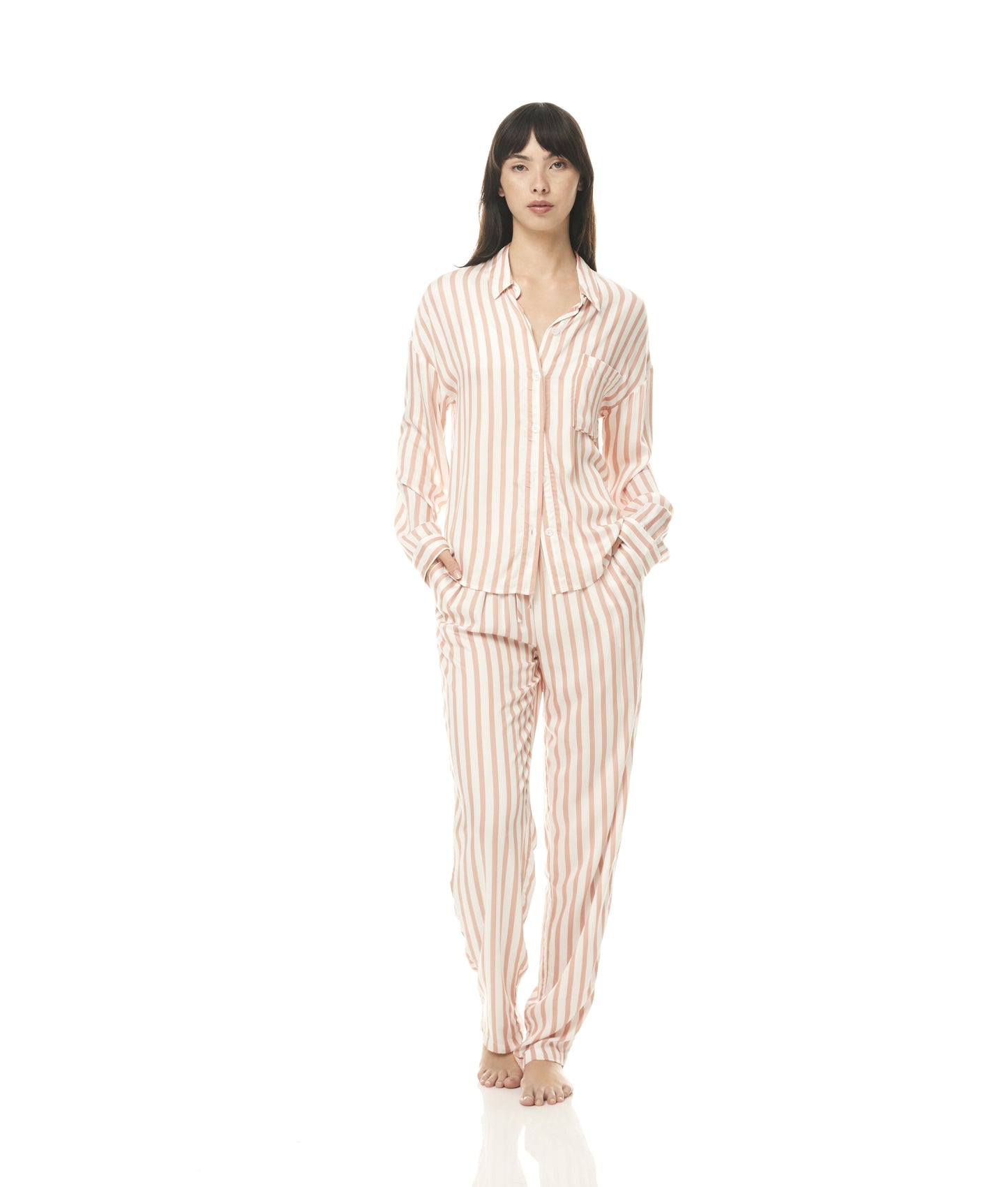 Gingerlilly Axelle Tan Stripe PJ