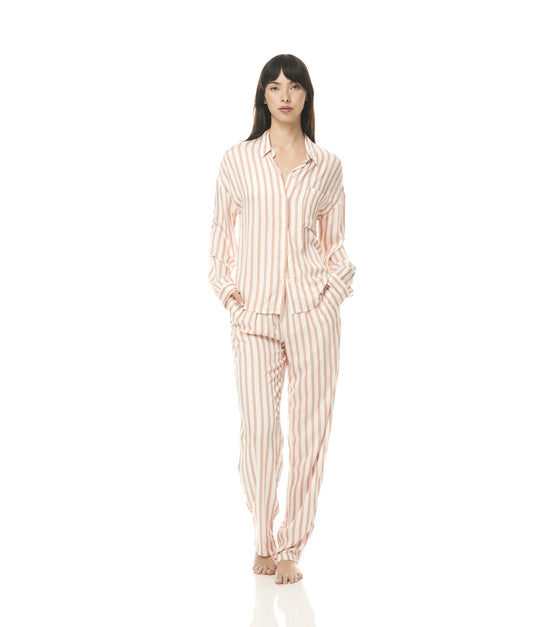 Gingerlilly Axelle Tan Stripe PJ