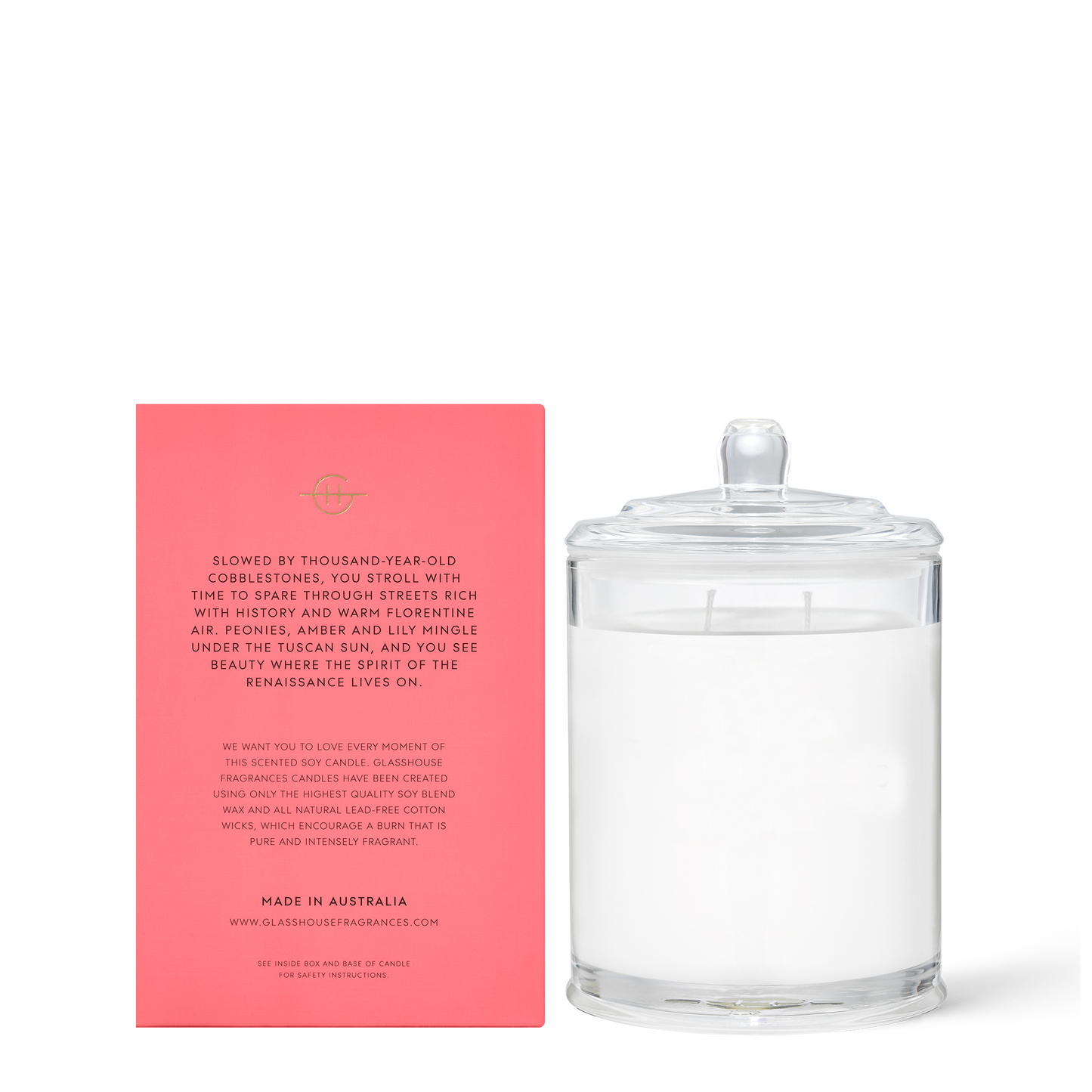 Glasshouse Forever Florence - Candle 380g 