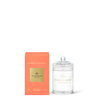 Glasshouse Sunsets in Capri- 60g Candle