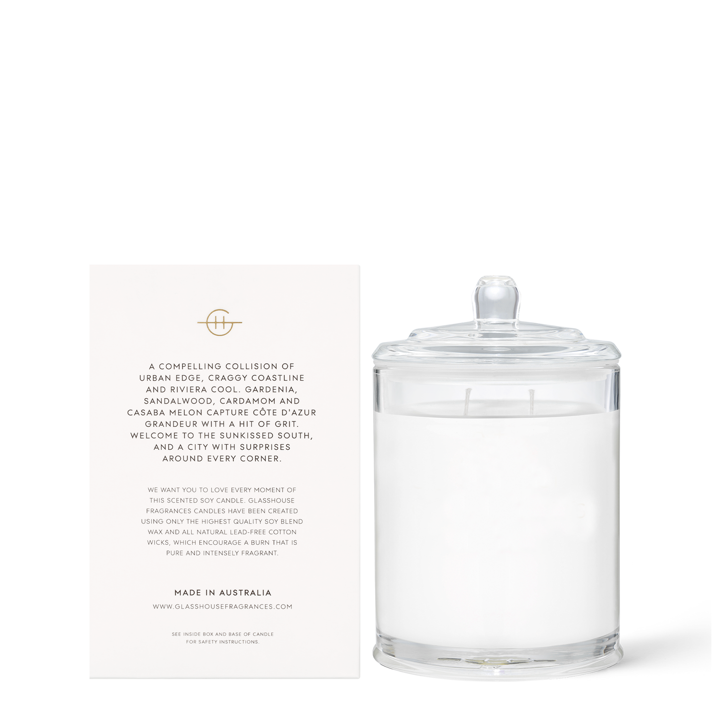 Glasshouse Marseille Memoir - Candle 380g 